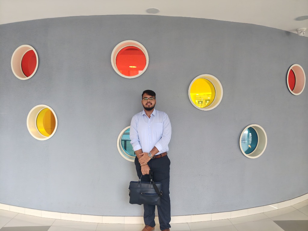 SehatSphere founder at IMI Kolkata campus